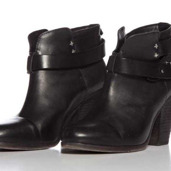Rag and Bone Harrow Leather Ankle Boot 6.5 - Picture 1 of 7
